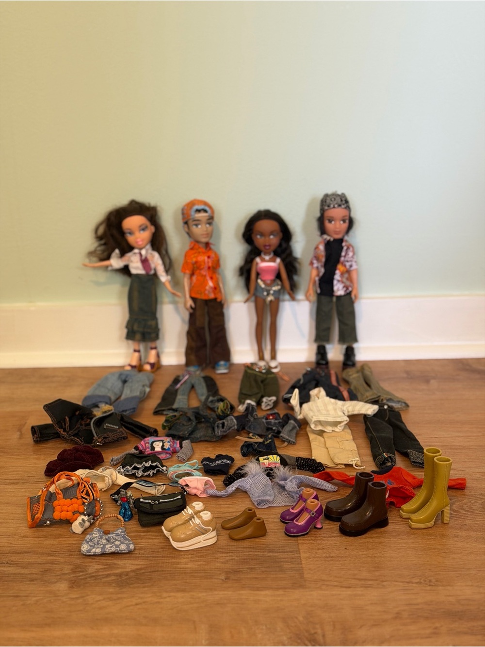 Vintage Bratz Doll Lot with Clothing & Accessories